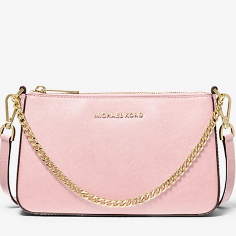 Jet Set Medium Saffiano Leather Crossbody Bag